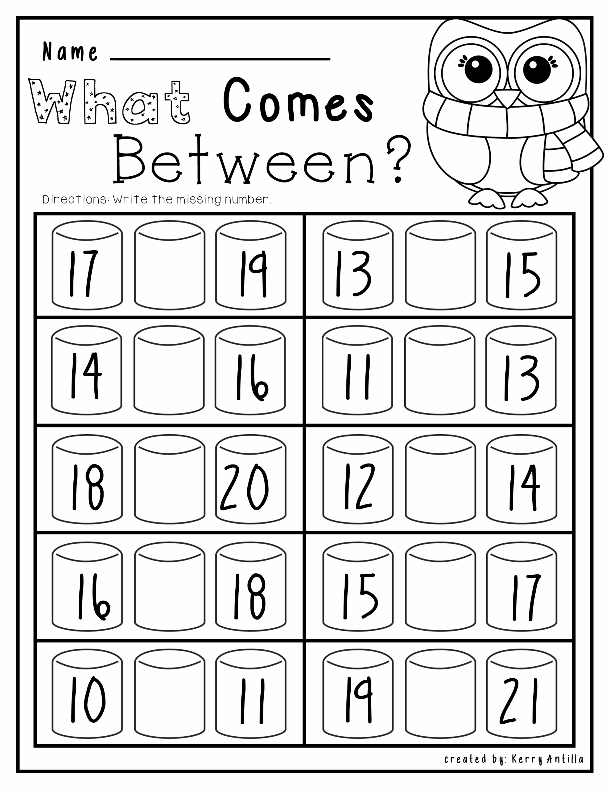 Printable Kindergarten Math Worksheets Printable Worksheets