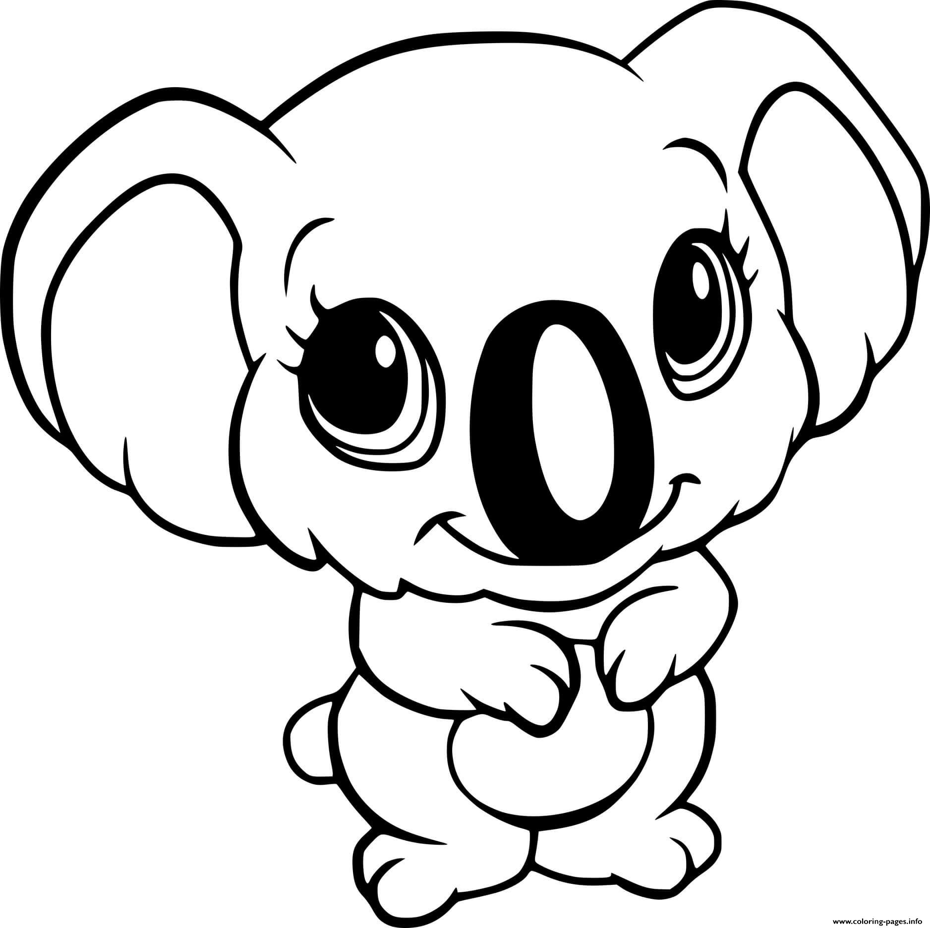 printable koala picture