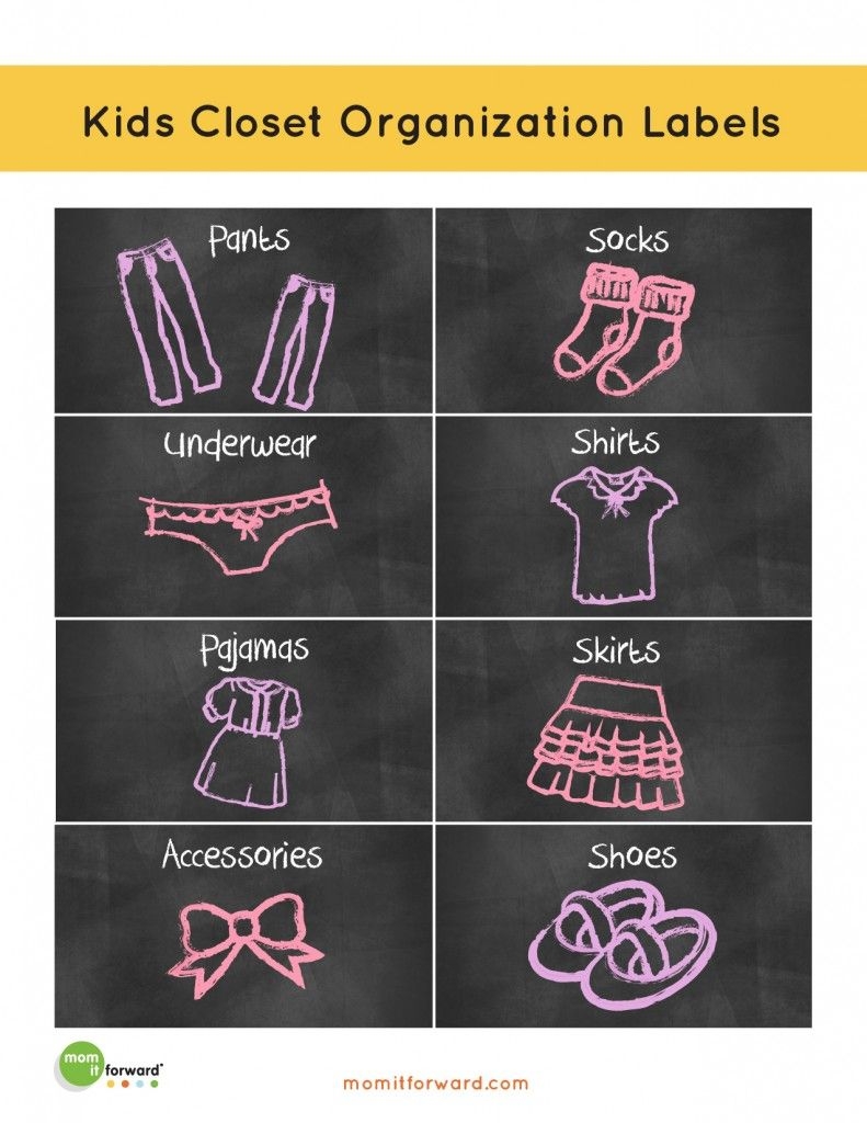 Printable Labels For Drawers Kids Tedy Printable Activities