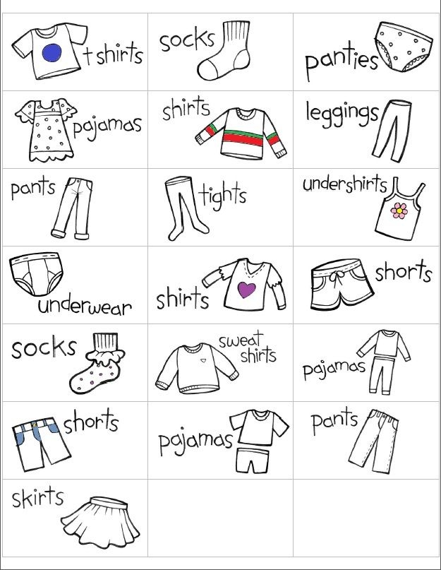 Printable Labels For Drawers Kids Tedy Printable Activities