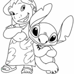 Printable Lilo And Stitch Coloring Pages