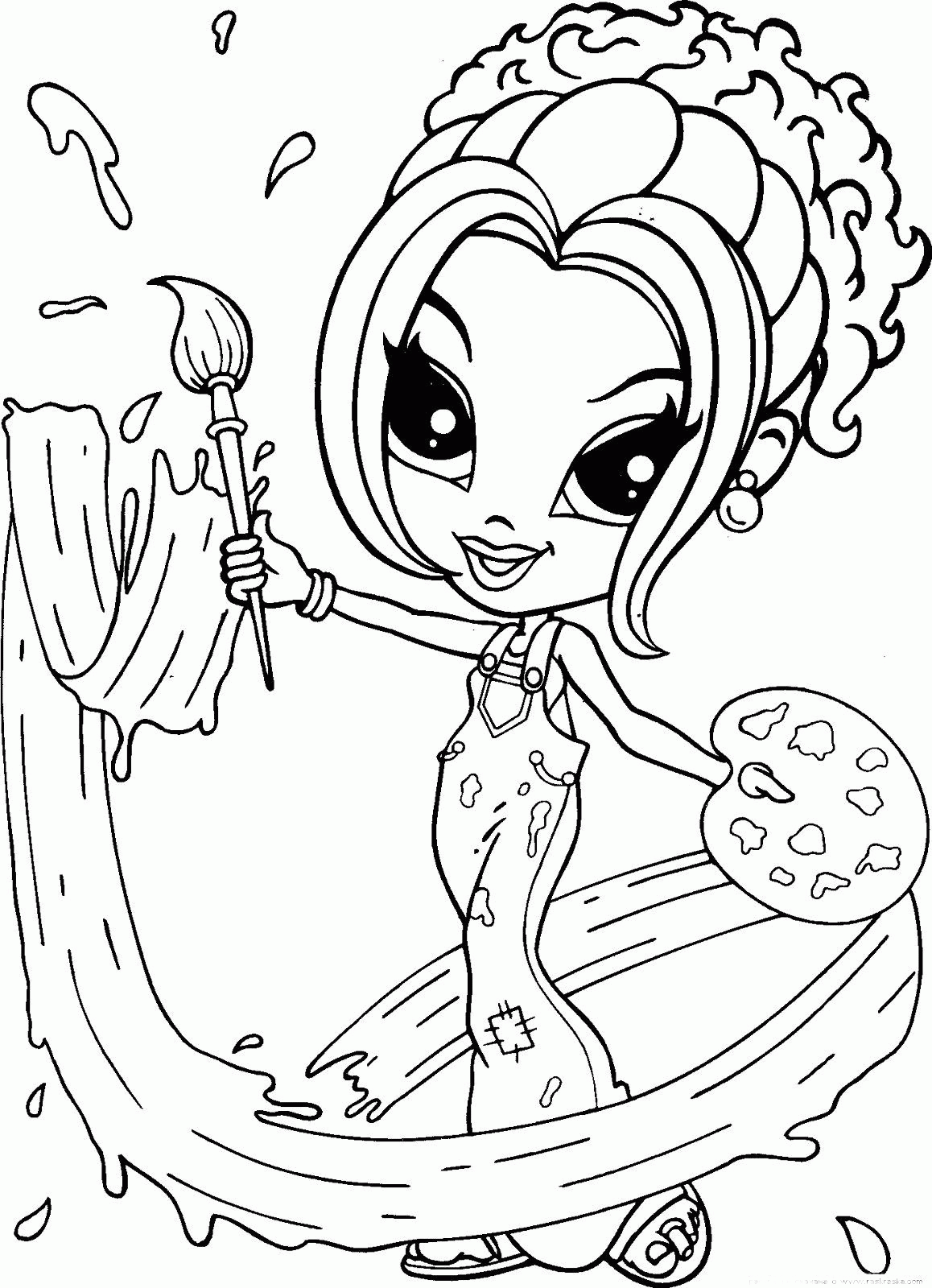 Lisa Frank Coloring Pages