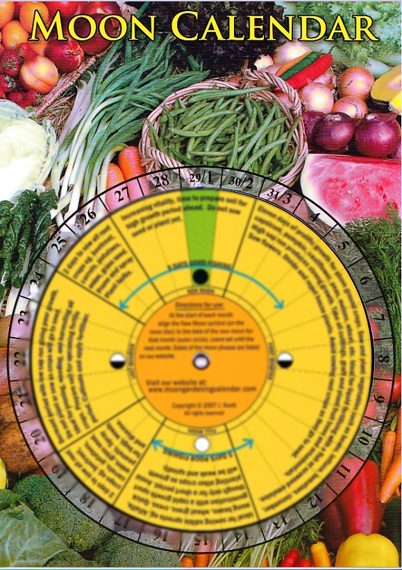 Printable Moon Gardening Calendar Free Nanni Valerye