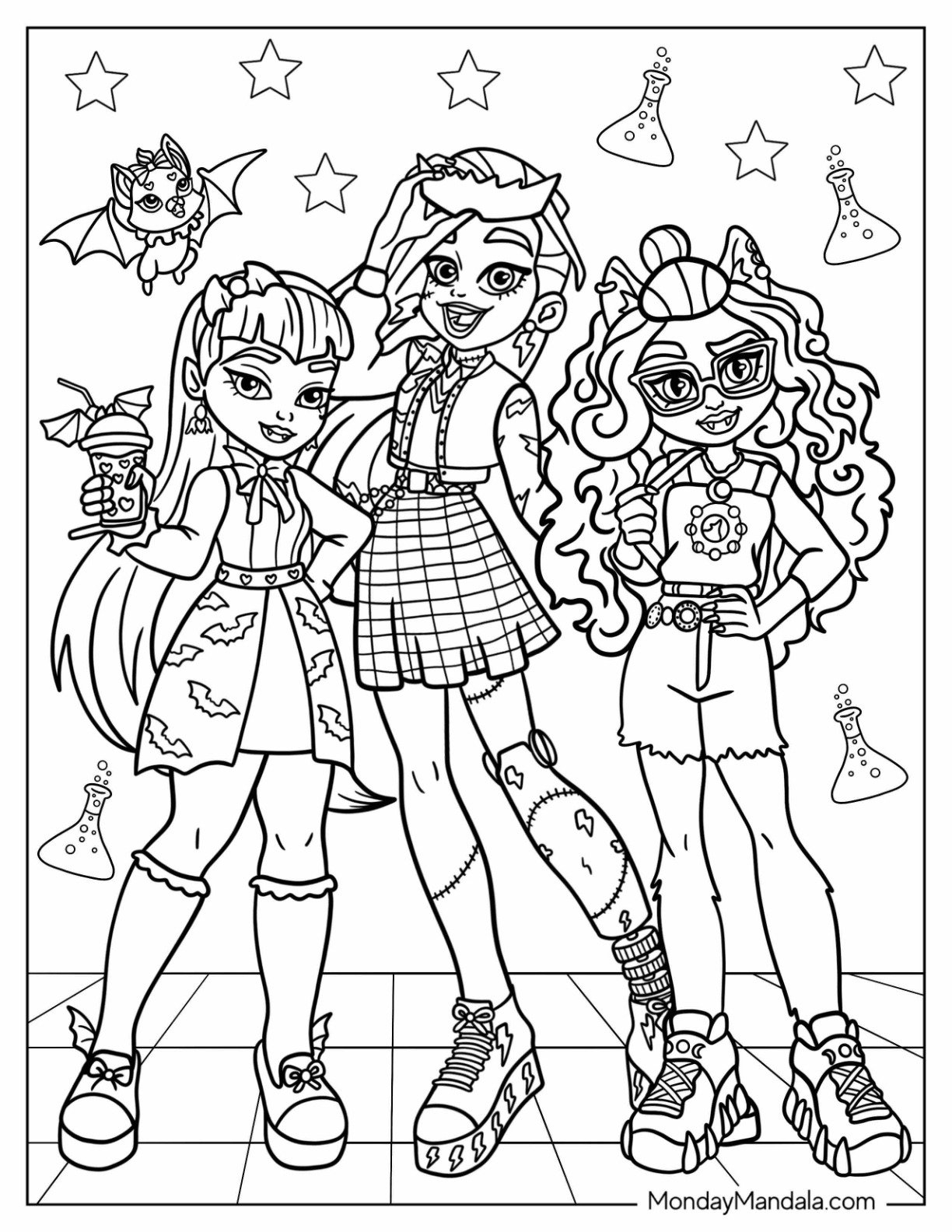 Printable Pictures Of Monster High Characters Infoupdate