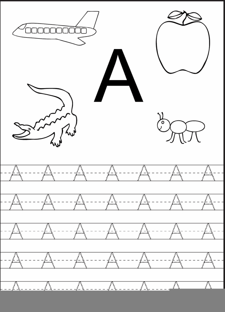 Printable Preschool Worksheets Tracing Letters