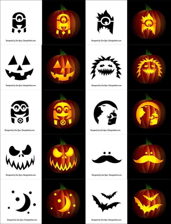 pumpkin carving templates free printable
