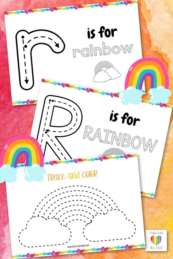 Printable Rainbow Activities For Preschoolers Printable Calendars AT