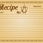 Printable Recipe Cards Template Free Free Printable Card