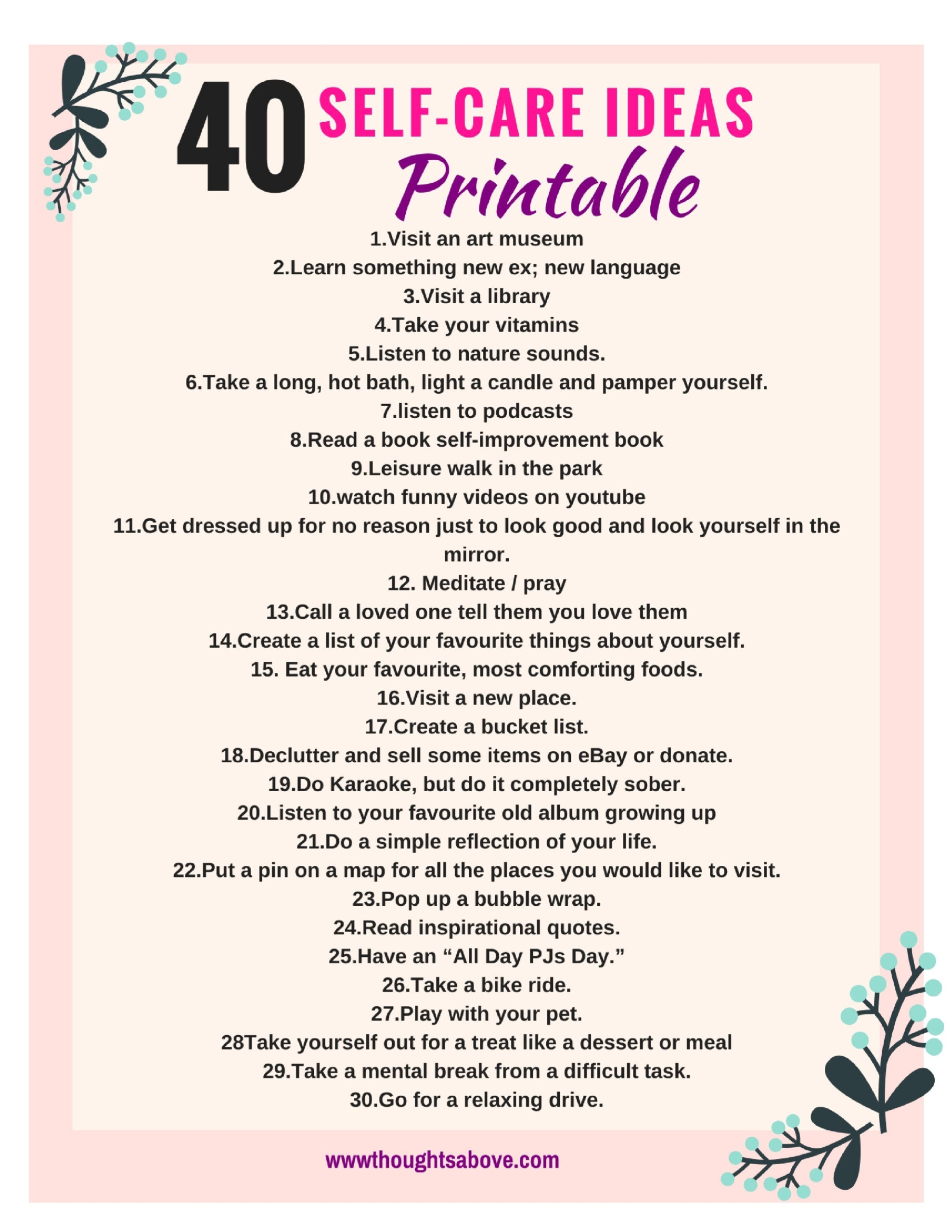 Printable Self Care Worksheets For Adults Printable Worksheets