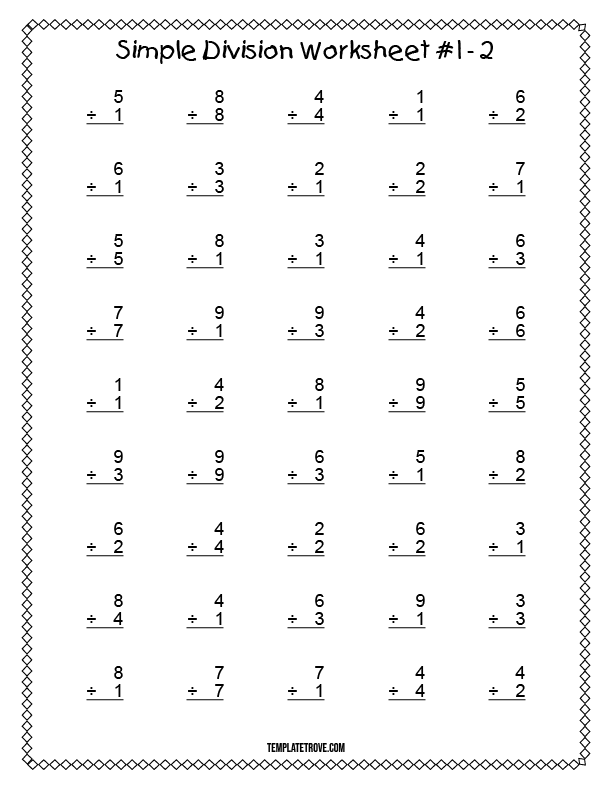 printable division worksheet