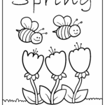 Printable Spring Coloring Page Updated 2023 Coloring Home