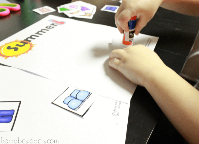 Printable Summer And Winter Clothing Sort From ABCs To ACTs