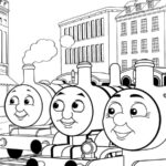 Printable Thomas The Train Coloring Pages Coloring Home