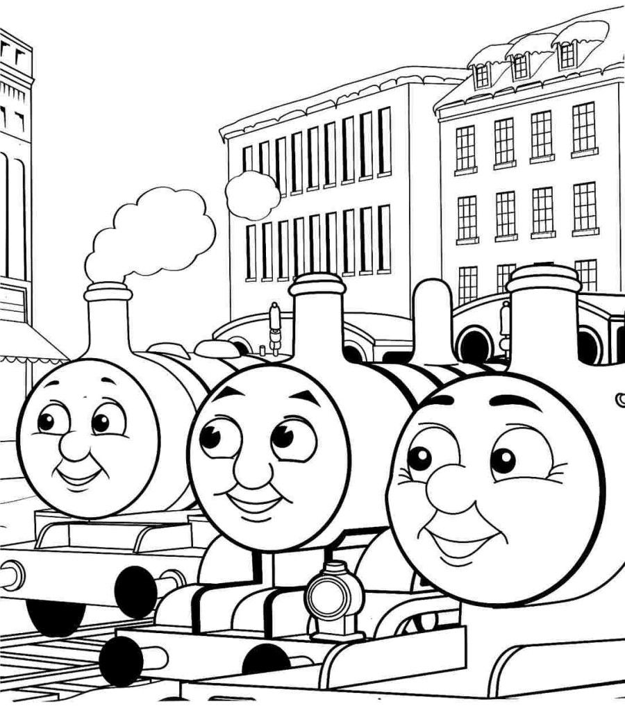 Printable Thomas The Train Coloring Pages Coloring Home