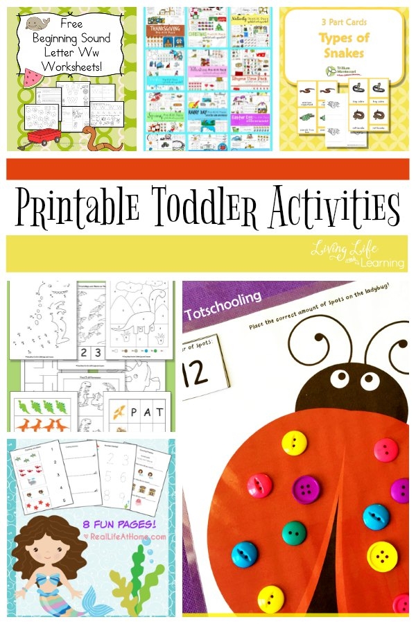 Printable Toddler Activities AlphabetWorksheetsFree