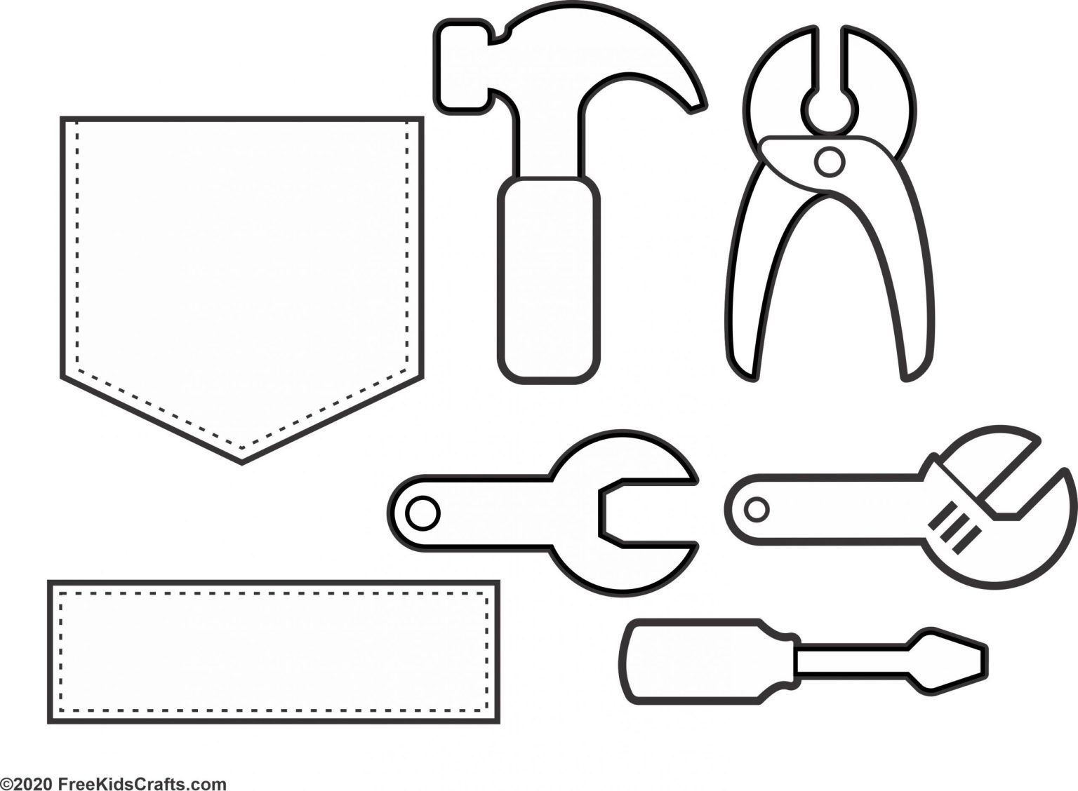 Printable Tool Belt Craft Printable Word Searches