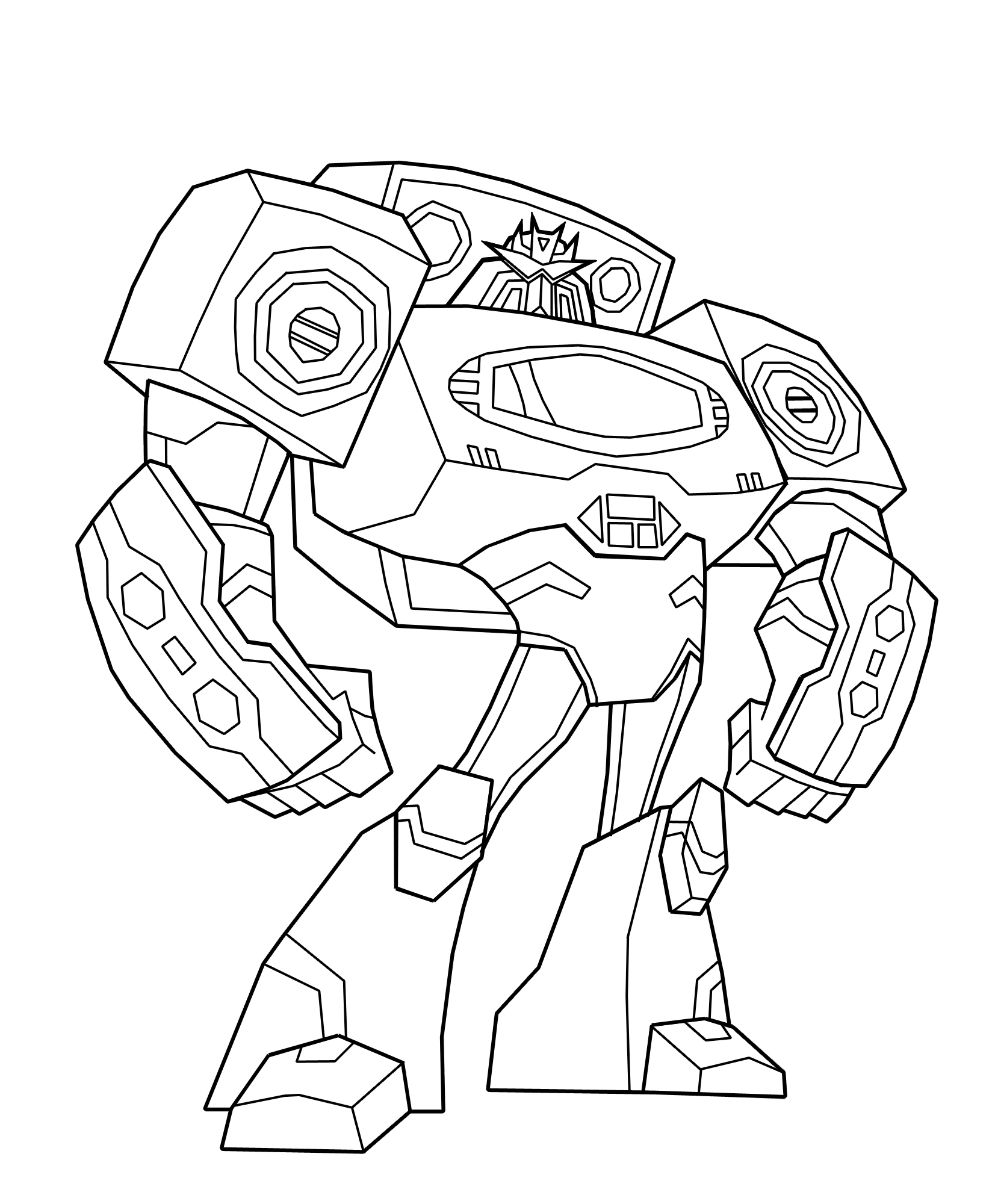 Printable Transformer Coloring Pages ColoringMe
