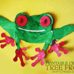 Printable Tree Frog Craft