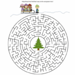 Printable Tree Maze Printable Mazes Free