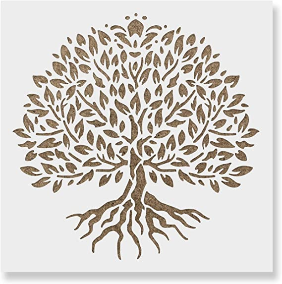 Printable Tree Of Life Stencil Printable Word Searches