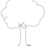 Printable Tree Template For Craft And Coloring Pages For Kids Tree