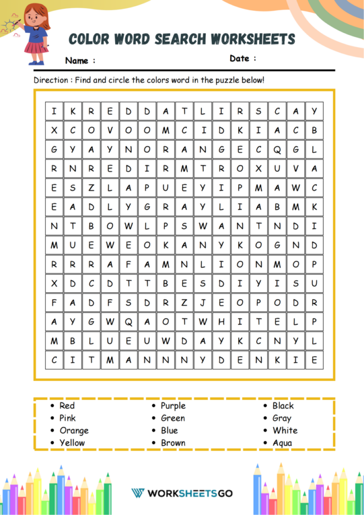 Printable Word Search Worksheets WorksheetsGO