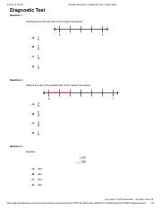 printable worksheet diagnostic test study island
