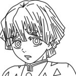 Printable Zenitsu Coloring Pages Zenitsu Coloring Pages Pdmrea The