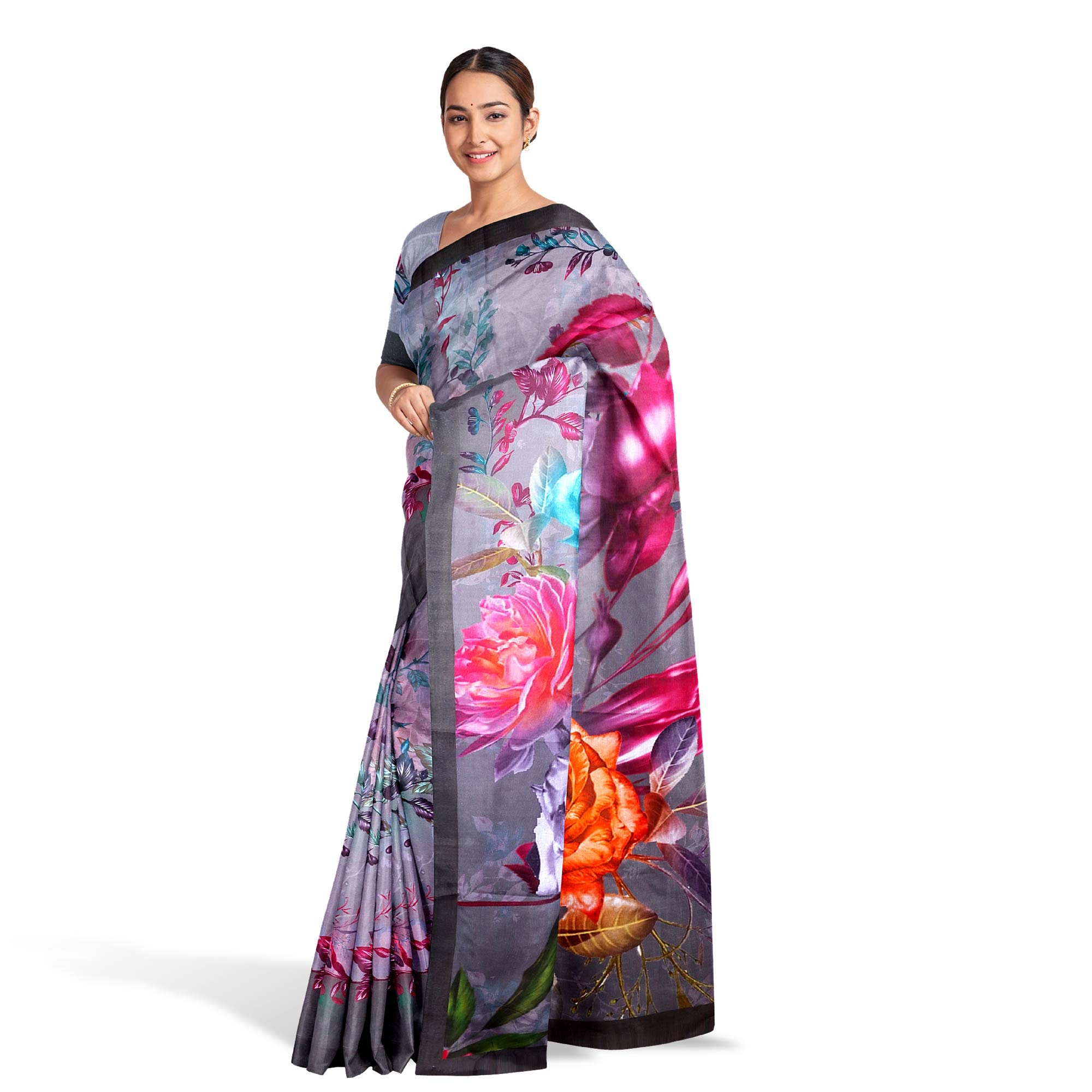 Printed Sarees Buy Printed Saree For Women Girls Online At MIAH