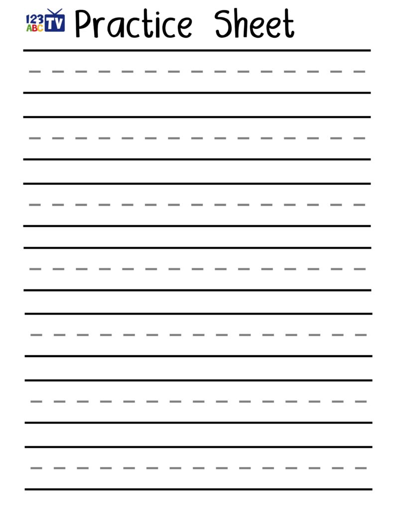 Printing Practice Worksheets