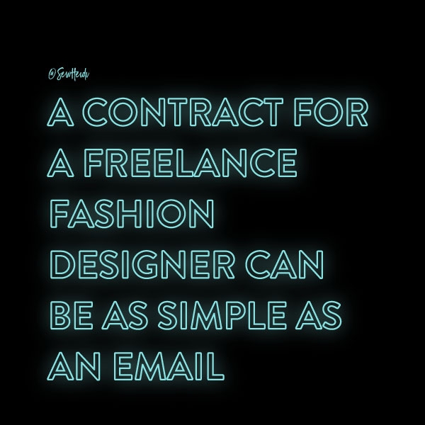 Protect Yourself Freelance Fashion Designer Contract Free Template 