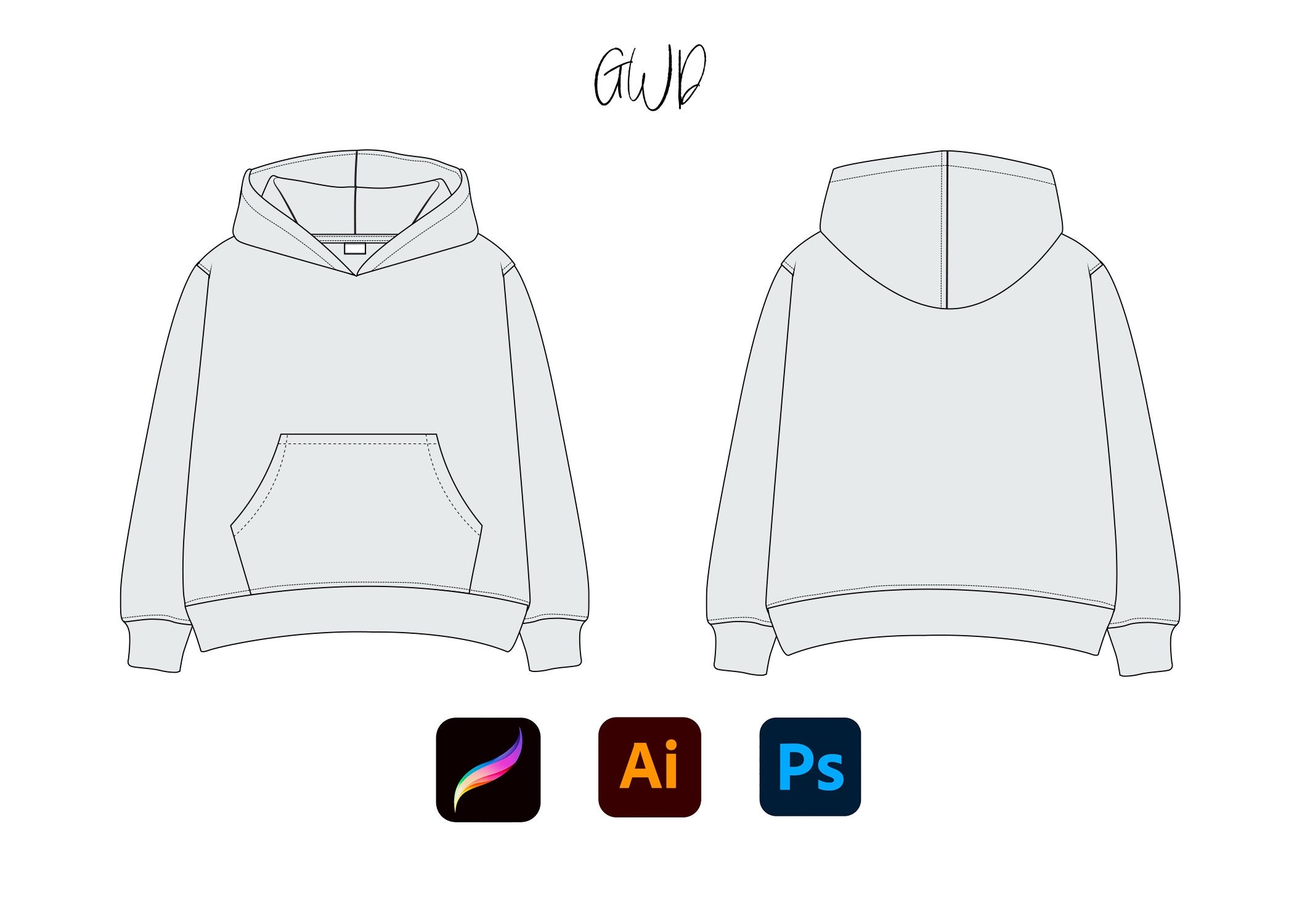 Pullover Hoodie Mockup Etsy