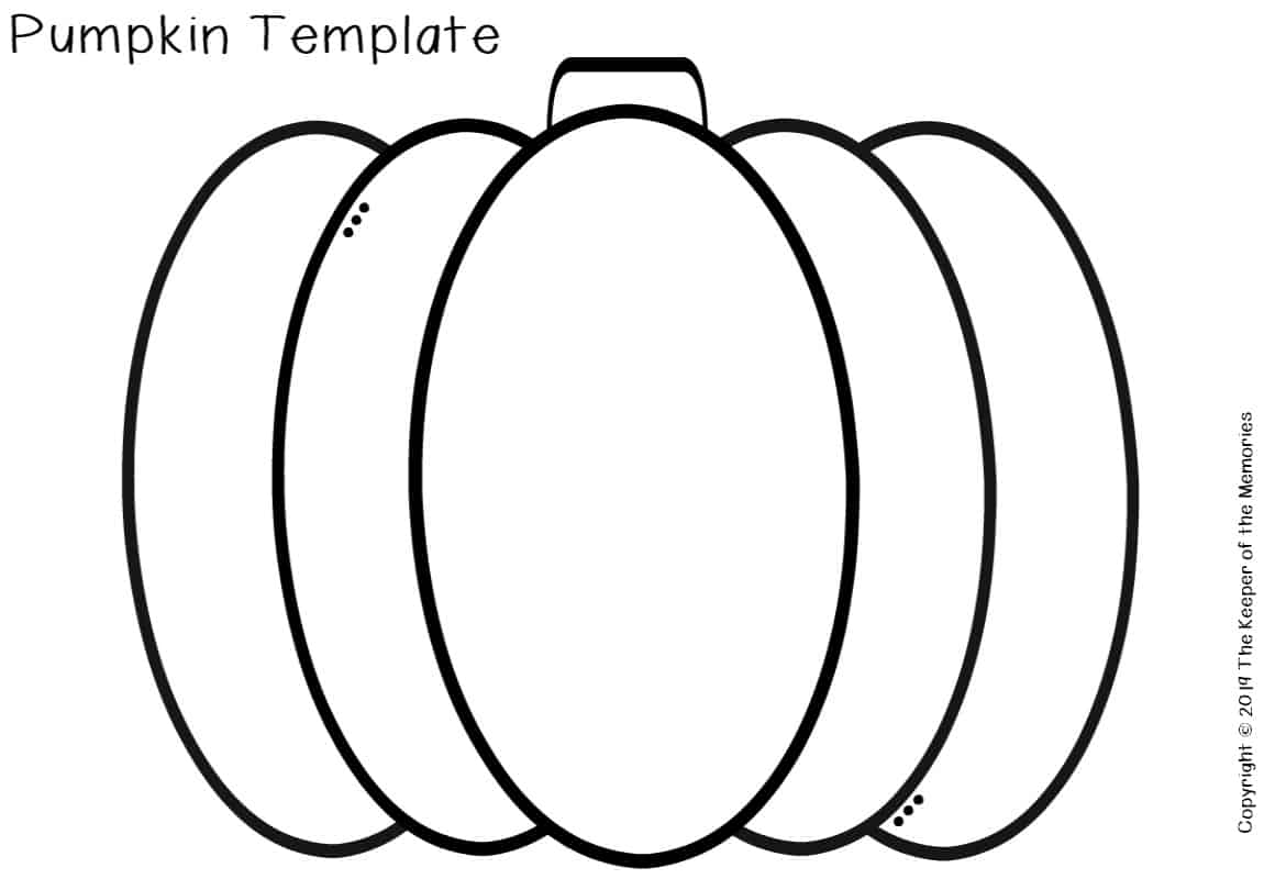 free pumpkin template printable