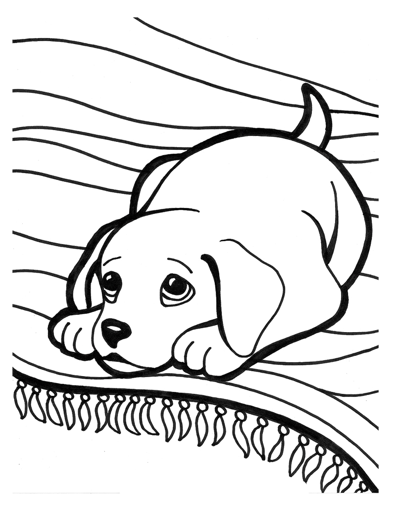 Coloring Pages Puppy