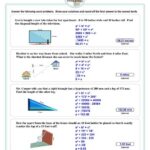 Pythagorean Theorem Worksheets Worksheets Library