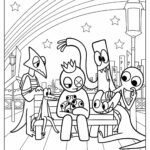 Rainbow Friends 2 Coloring Pages Printable For Free Download