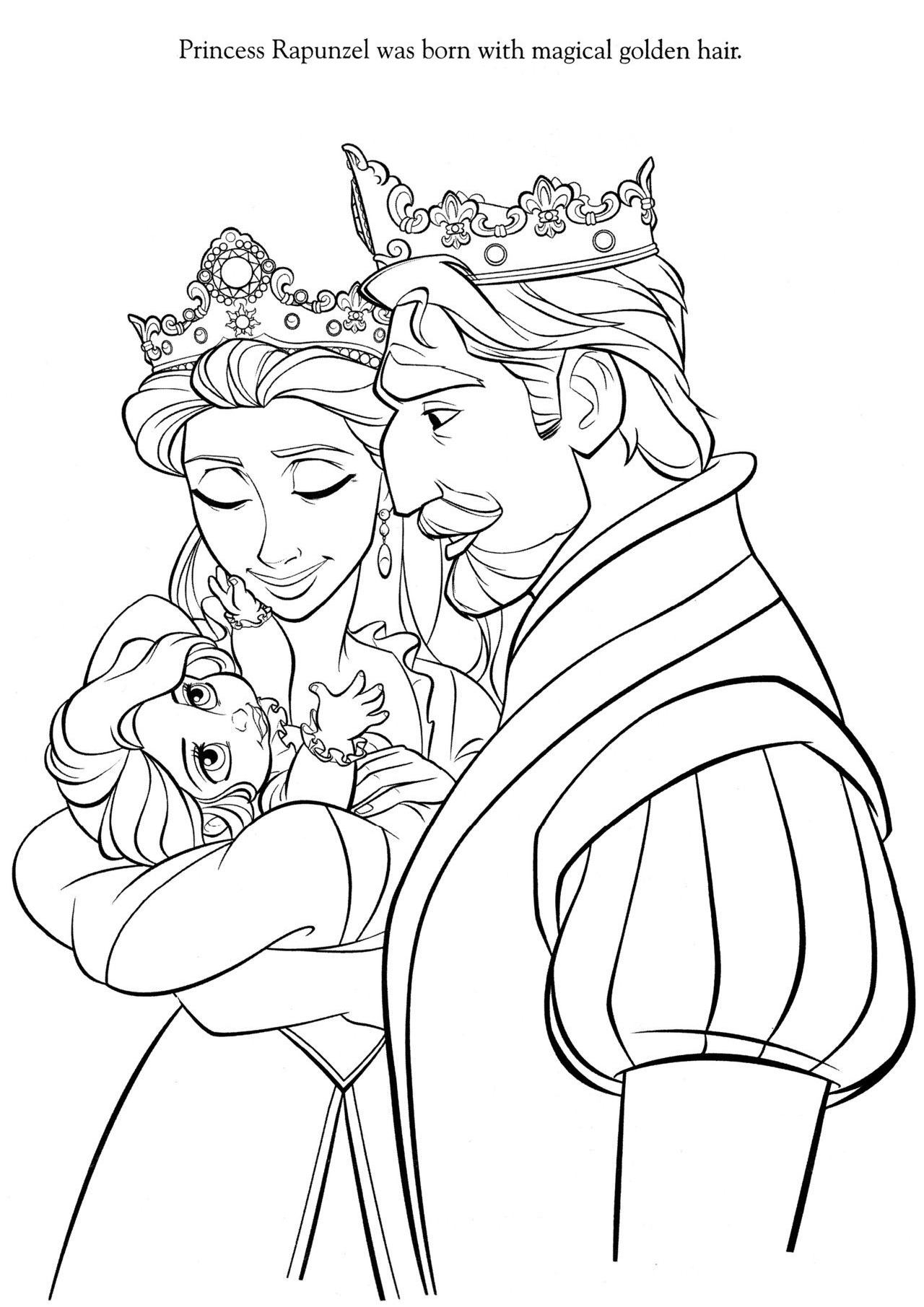 Rapunzel Coloring Pages Coloring