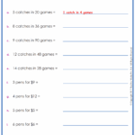 Rates And Unit Rates Worksheets With Word Problems Worksheets Library