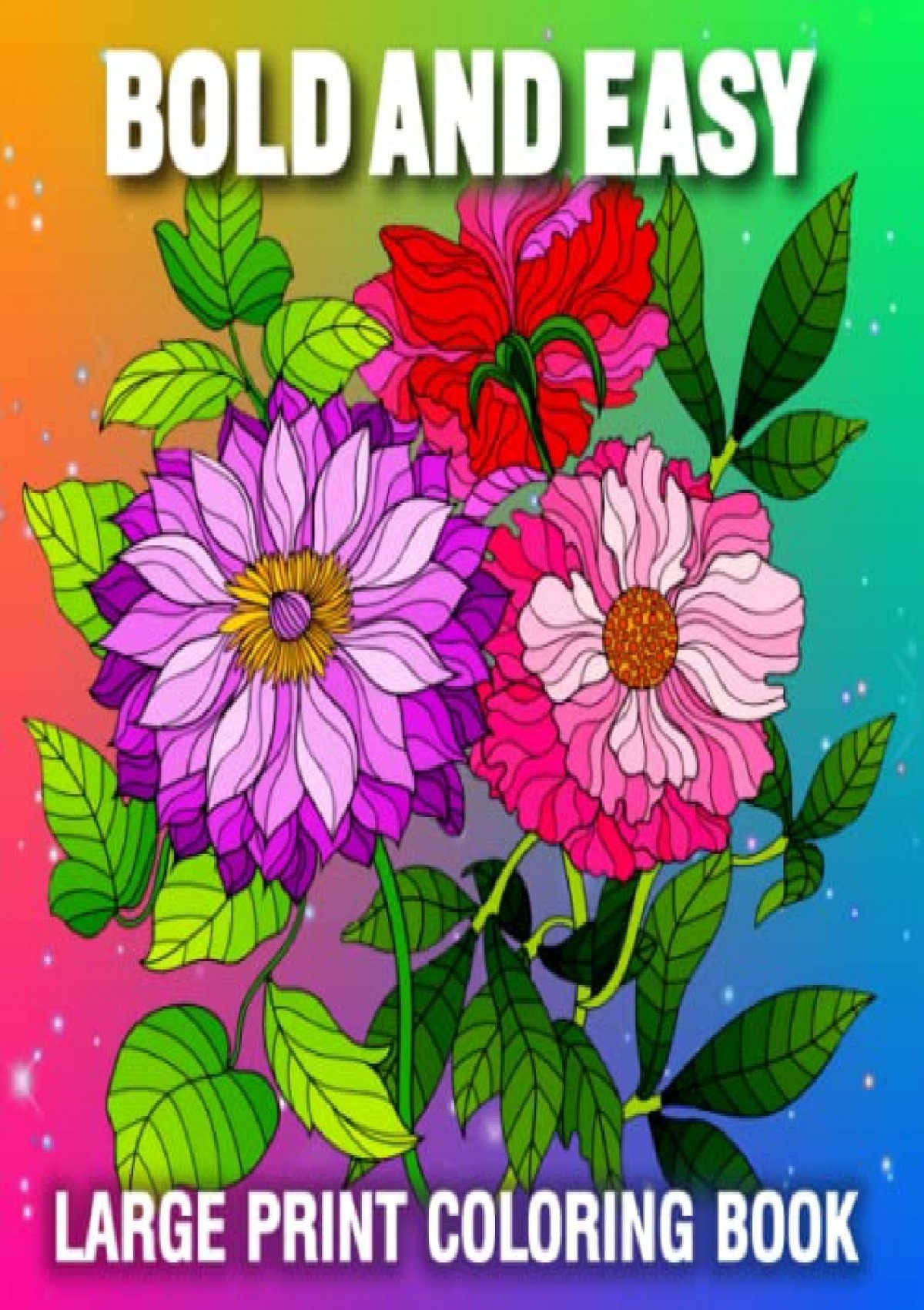 Read pdf Bold And Easy Large Print Coloring Book Bold And Easy
