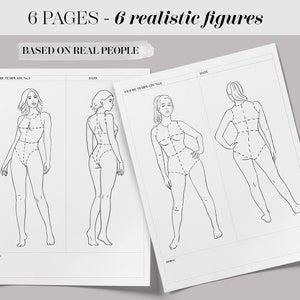 fashion figure printable