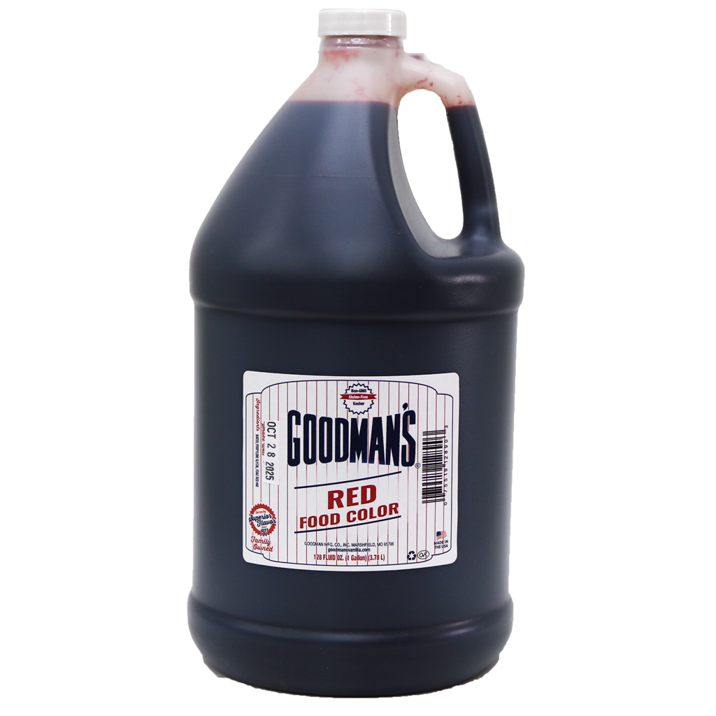 Red Food Color 1 Gallon Goodmans Flavorings
