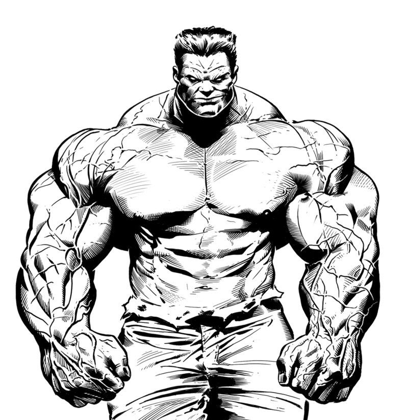 Red Hulk Coloring Pages Coloring Home