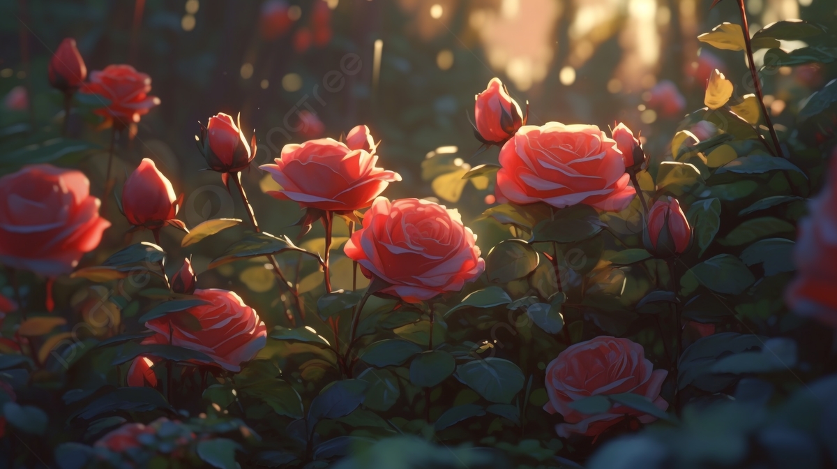 garden background printable