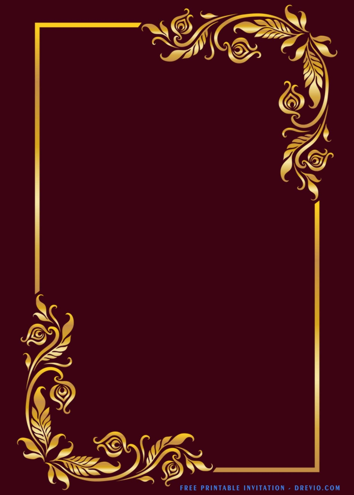 invitation card template hd