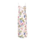 Reformation White Kourtney Floral Print Midi Dress Lyst