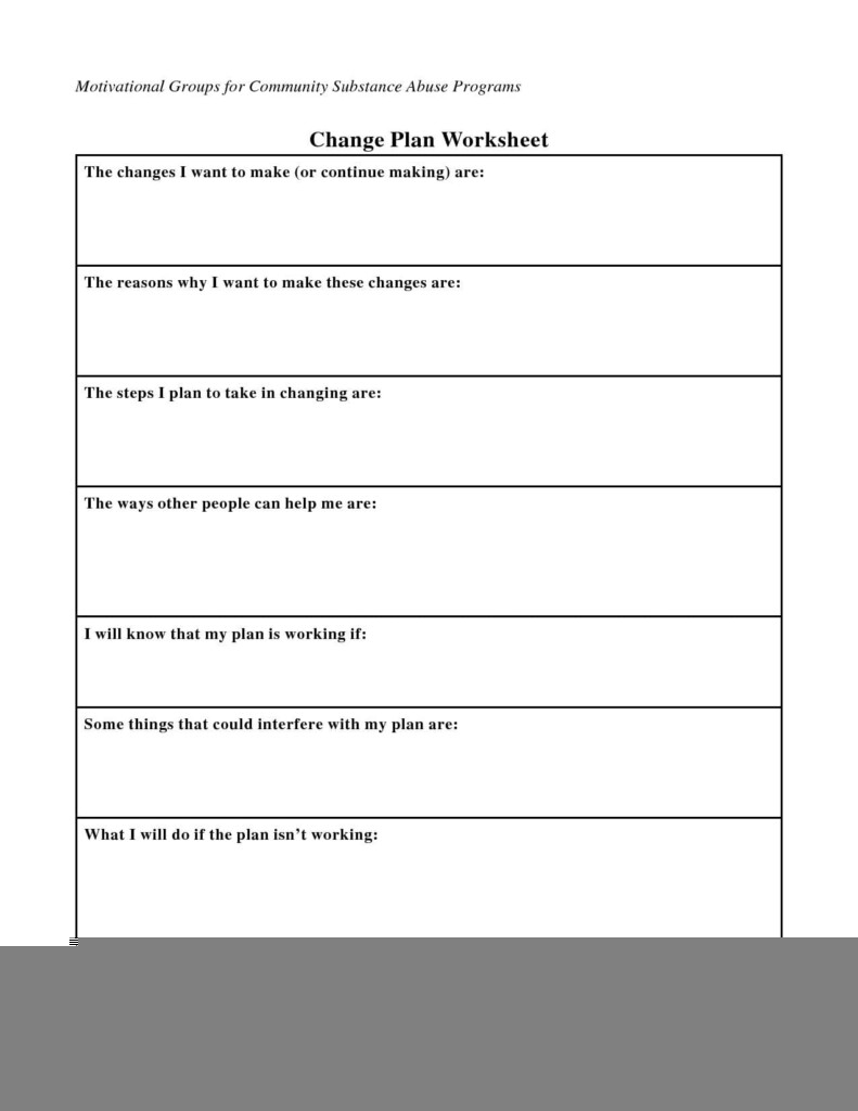 Relapse Prevention Skills Worksheets SkillsWorksheets