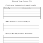 Relationship Therapy Worksheets PDF HappierTHERAPY