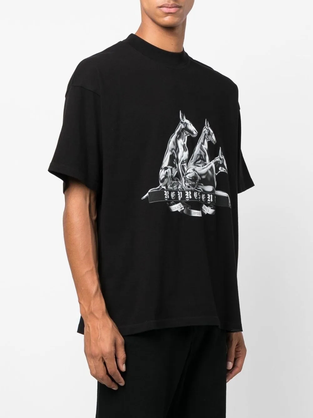 Represent Logo print Graphic T shirt Smart Closet