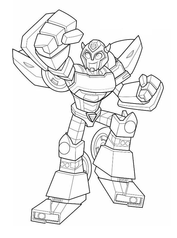 Bumblebee Coloring Page