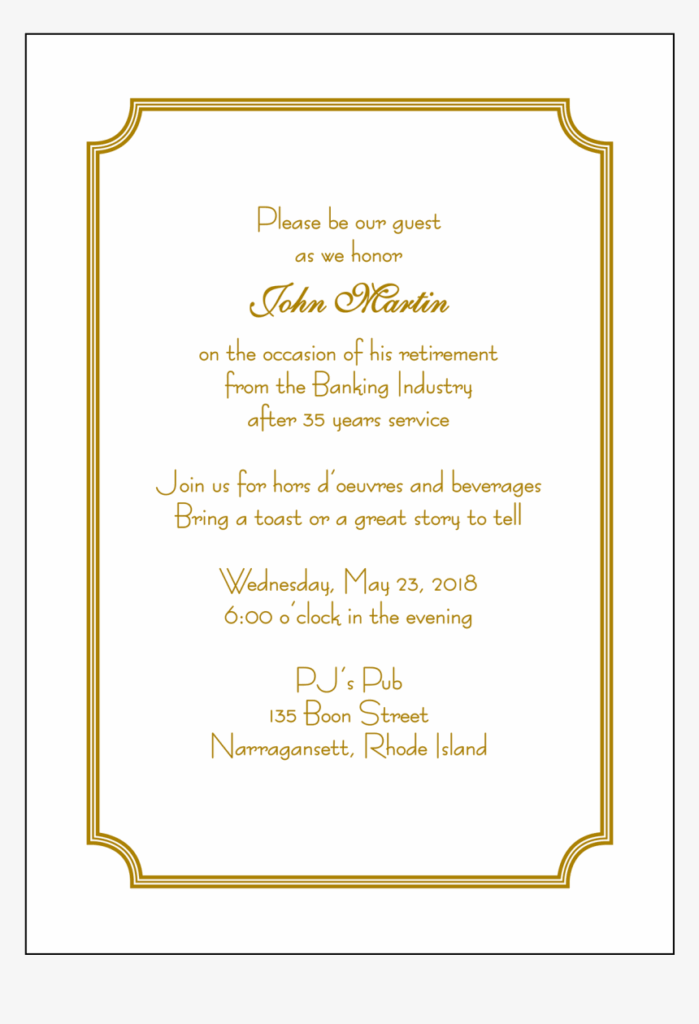 Retirement Party Invitation Tombstone Unveiling Invitation Template